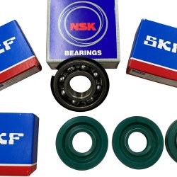 SKF / NSK Motor Leje S�t Inkl. Simme Ringe