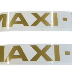 Stafferinger Sideskjolde Maxi K Guld