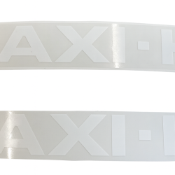 Stafferinger Sideskjolde Maxi K Hvid