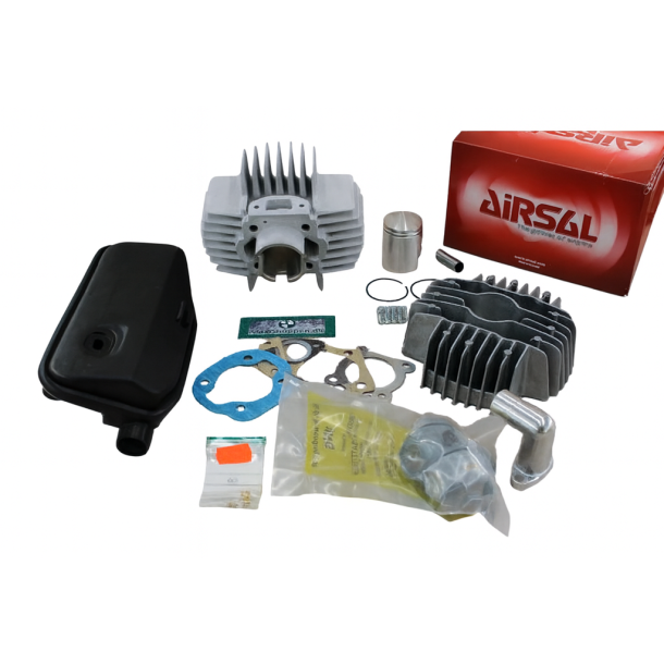 50 cc Airsal Cylinder / Karburator Kit Inkl. 15 mm Original Bing