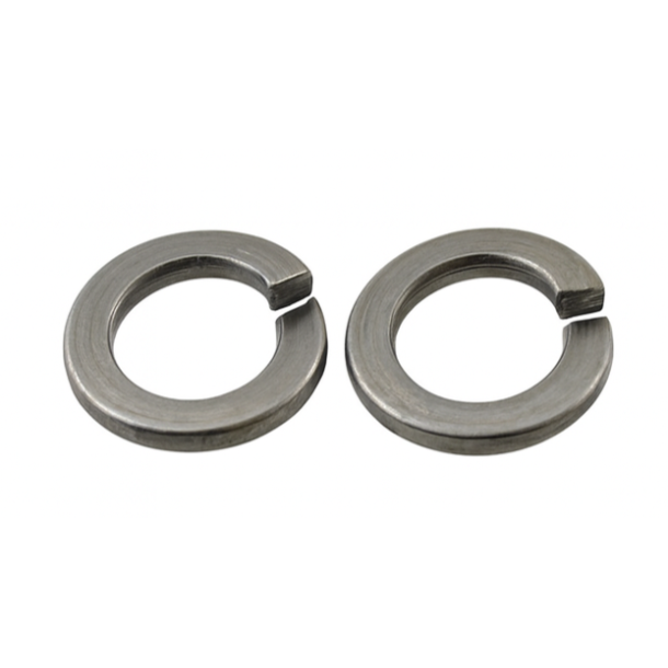 2 Stk. Skiver Til Fodhviler Bolt Rust Frit Stl A4 Syrefast