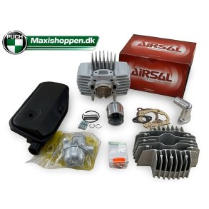 Ny Model 70 cc Airsal Cylinder / Karburator Kit Inkl. 15 mm Original Bing