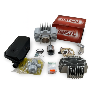 Ny Model 70 cc Airsal Cylinder / Karburator Kit Inkl. 15 mm Original Bing