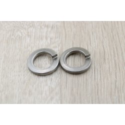 2 Stk. Skiver Til Fodhviler Bolt Rust Frit Stl A4 Syrefast