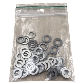 50 Stk. Skiver 5 mm Rust Frit Stl A4 Syrefast