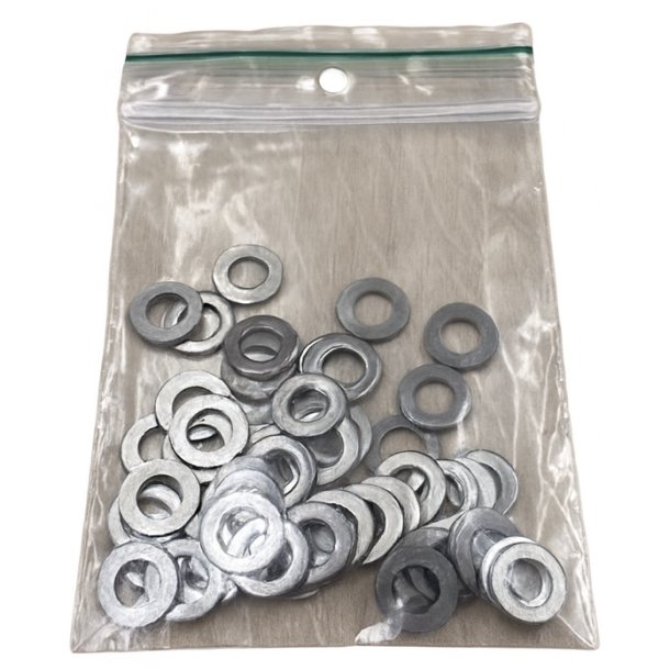 50 Stk. Skiver 5 mm Rust Frit Stl A4 Syrefast