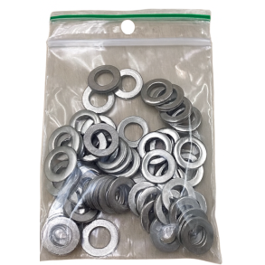 50 Stk. Skiver 6 mm Rust Frit Stl A4 Syrefast