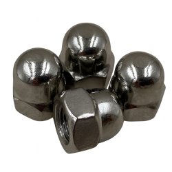 4 Stk.Top Mtrikker 8 mm Rust Fri A4 Syrefast