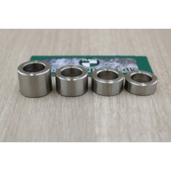 4 Stk. Afstands Bsninger Rust Fri Til Forhjul Med Faste Lejer