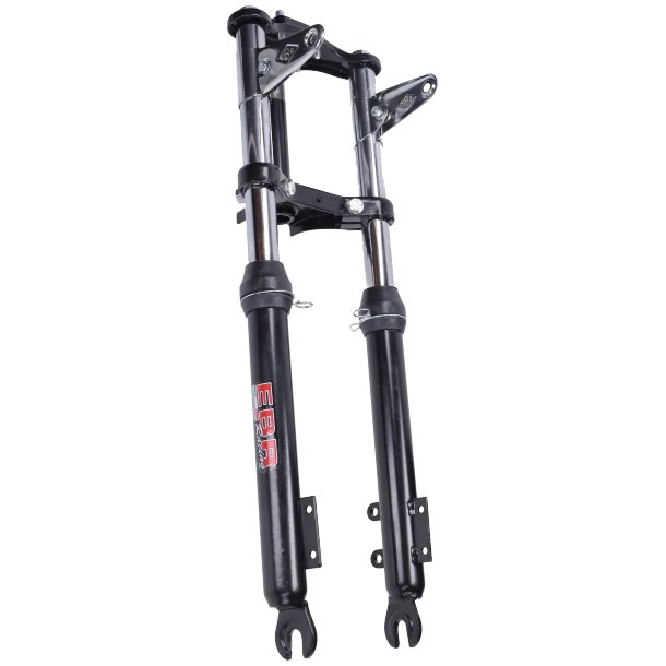 EBR Forgaffel I Sort med Skivebremse Beslag - Puch Maxi