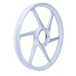 Stjernef�lg Sport 17" Alu Hvid, Fast Arrow - Puch Maxi