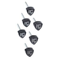 Finger Skrue S�t Med Puch Logo - Sort