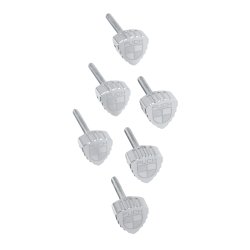 Finger Skrue S�t Med Puch Logo I Aluminium