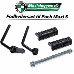 Komplet Fodhviler S�t I Sort Til Puch Maxi S