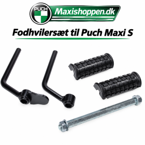 Komplet Fodhviler S�t I Sort Til Puch Maxi S