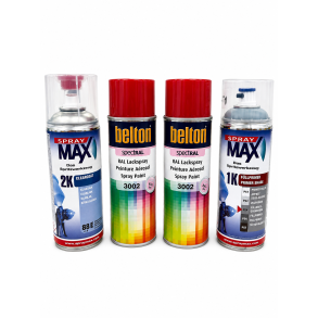Benzinfast Luksus Spray Kit - Puch Maxi R�d - Ral 3002