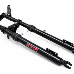 EBR Forgaffel Kort Model Sort Til Puch Maxi