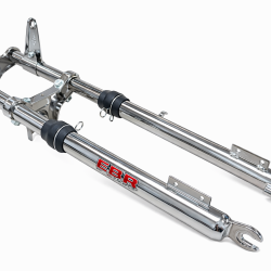 EBR Forgaffel I Krom med Skivebremse Beslag - Puch Maxi