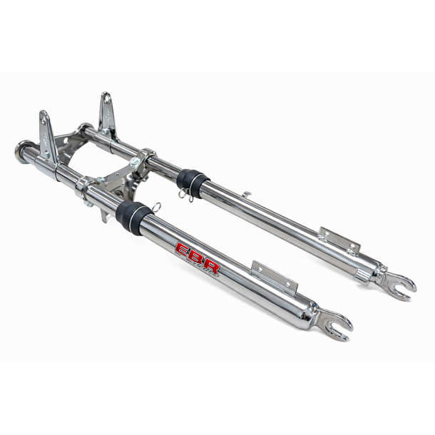 EBR Forgaffel I Krom med Skivebremse Beslag - Puch Maxi