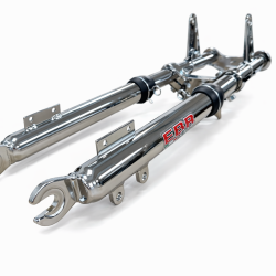EBR Forgaffel I Krom med Skivebremse Beslag - Puch Maxi