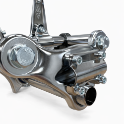 EBR Forgaffel I Krom med Skivebremse Beslag - Puch Maxi