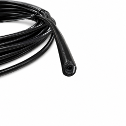 Yderkabel - Cover/kappe 5 mm I sort - 10 M 