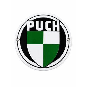 Puch Emalje Skilt - � 15 cm