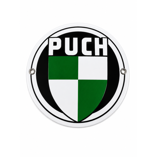 Puch Emalje Skilt - � 15 cm
