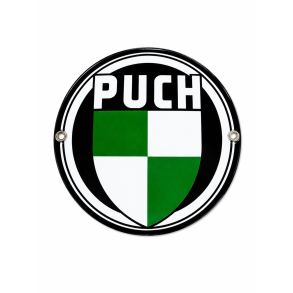 Puch Emalje Skilt - � 15 cm