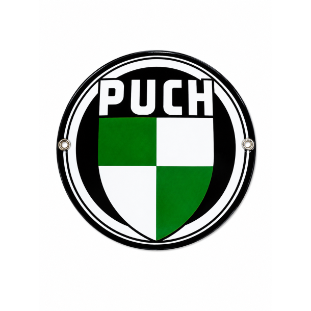 Puch Emalje Skilt - � 15 cm