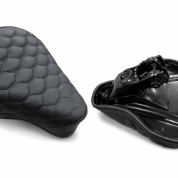 S�de Custom med Sorte RS Syninger Til Puch Maxi