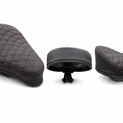 S�de Custom med R�de RS Syninger Til Puch Maxi