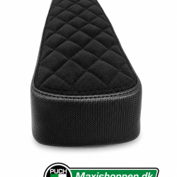 Langt S�de Med Sorte RS Syninger I "Ruskind / Carbon Look" - Puch Maxi