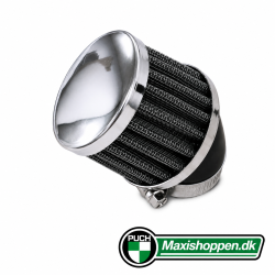 Power Luft Filter 28 mm Med 45 Graders Tilslutning