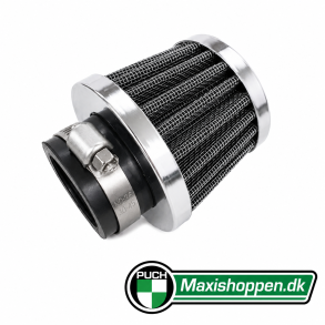 Power Luft Filter 28 mm Med Lige Tilslutning 