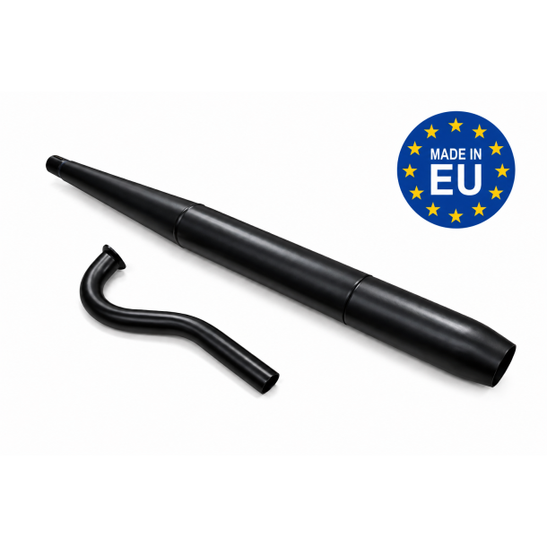 Jamarcol 28 mm Sort RS Cigar Udst�dning Til Puch Maxi