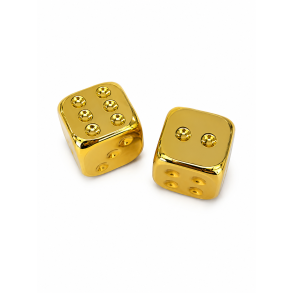 Ventil H�tter - Terning I Guld 