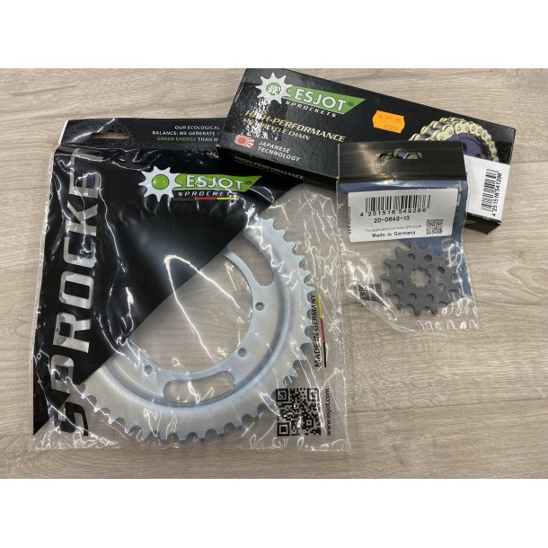Originalt Esjot Standard Kde Kit 45 Tands Bag - Vlg Imellem 4 Str. Foran