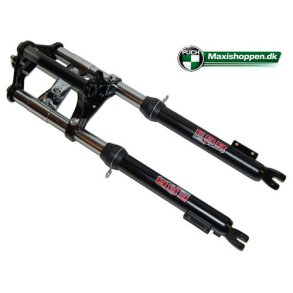 EBR Forgaffel Kort Model Sort Til Puch Maxi