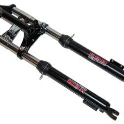 EBR Forgaffel Kort Model Sort Til Puch Maxi
