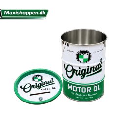 Puch Metal Olie T�nde Som Pengekasse 