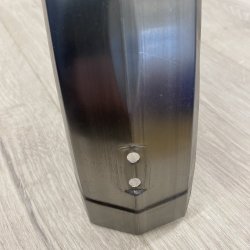 Bagsk�rm Puch Maxi P &amp; K R� / Ubehandlet