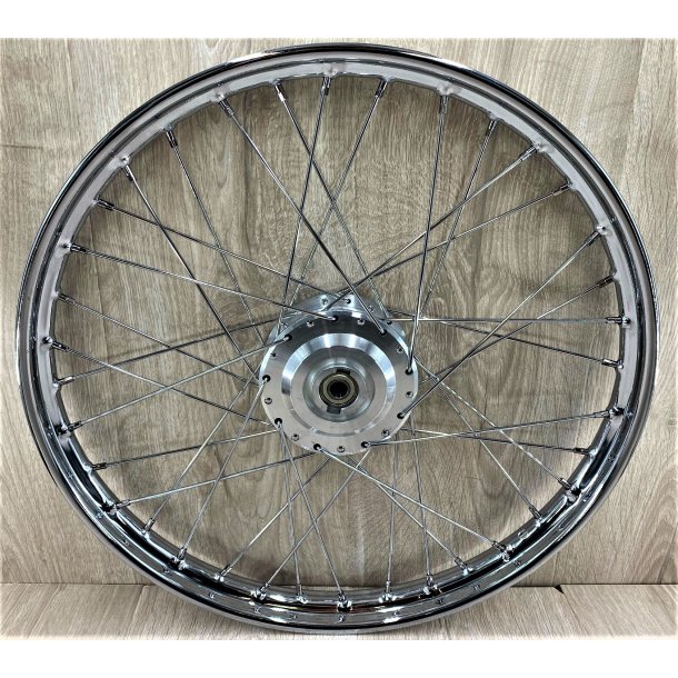 Puch Maxi Forhjul 17x1.20 Galv Eger / Faste Lejer