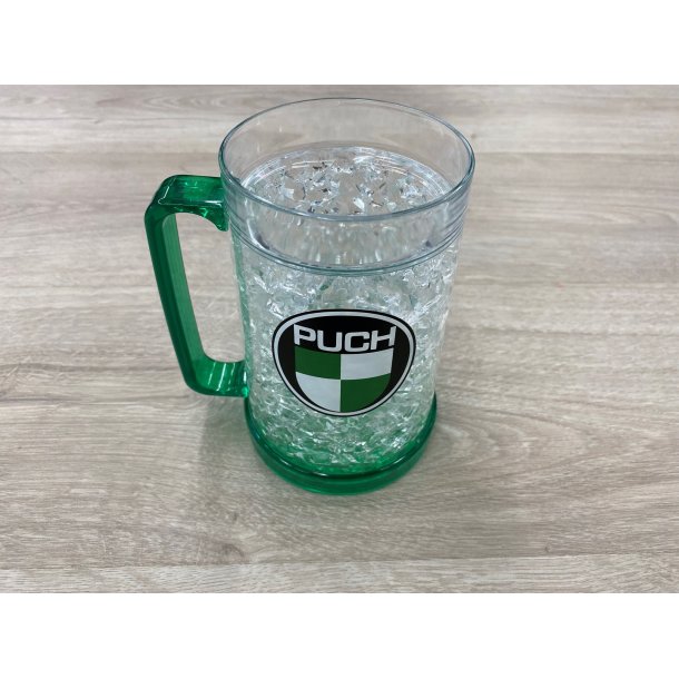 Puch Beer mug / cup / frosty mug with Puch logo - 450 ML