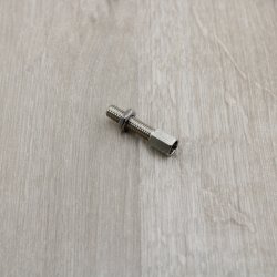 Justere Skrue For Bremsekabel Ved Anker Plade