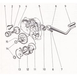 Kilebolt For Kick Starter Arm 9.00 mm