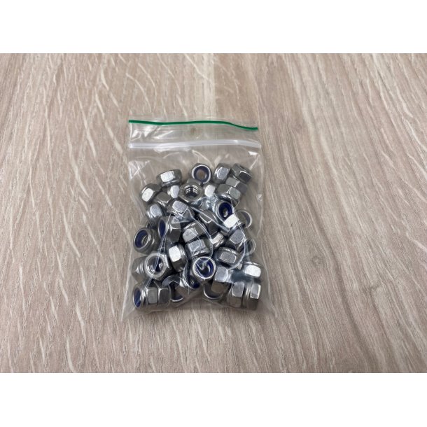 50 Stk. Lsemtrik 6 mm Rust Frit Stl A4 Syrefast