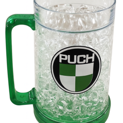 Puch Beer mug / cup / frosty mug with Puch logo - 450 ML