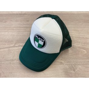 Puch Cap Gr�n & Hvid Justerbar St�rrelse