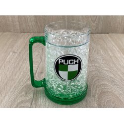 Puch Beer mug / cup / frosty mug with Puch logo - 450 ML